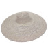 CAPELINE FAIT EN PAILLE NATUREL Ø57 CMS.