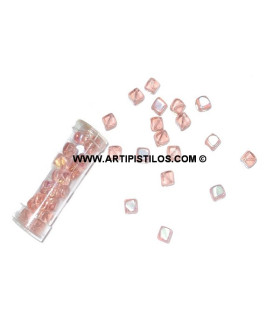 PERLES CUBE 8 MM.