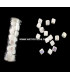 PERLES CUBE 8 MM.