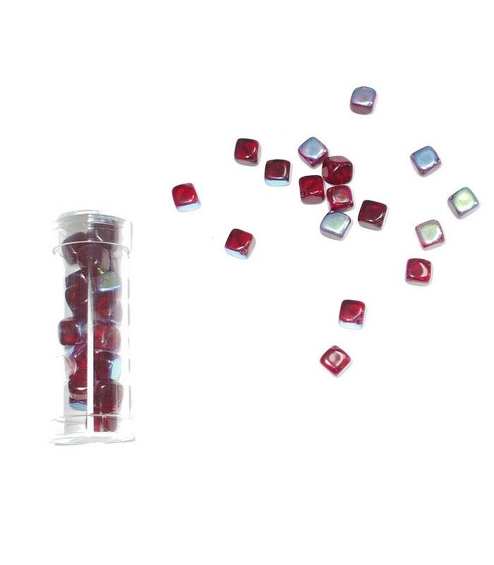 PERLES CUBE 8 MM.