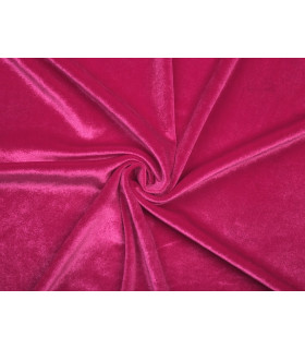 Tissu velours élastique