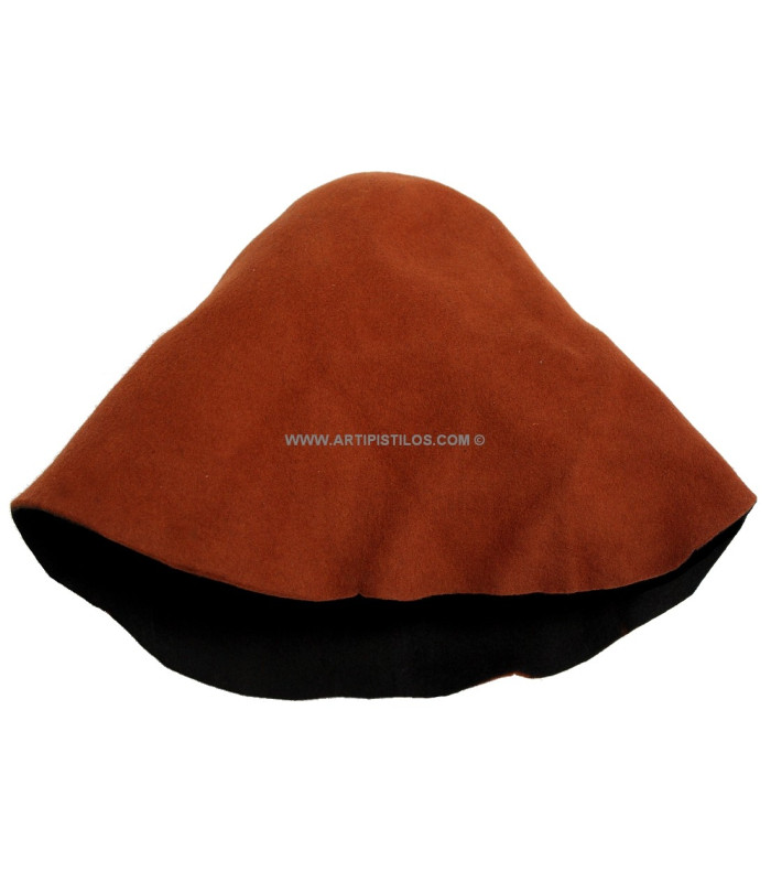 CÔNE DE FEUTRE DEUX COULEURS 90g 100 % LAINE