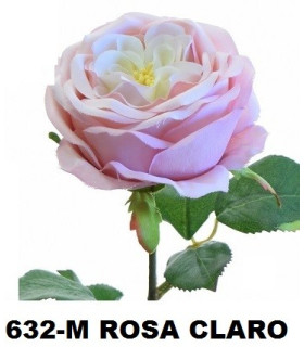 ROSE CABBAGE EN TISSU 10 CMS. DIAMÉTRE