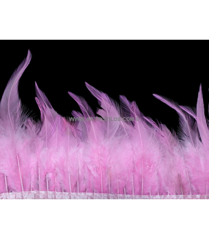 FRANGE DE PLUMES DE COQ 10 CMS.