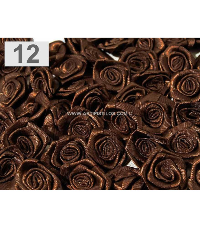 MINIFLEUR EN SATIN 12-15 MM