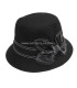CHAPEAU FEMME AVEC BOUCLE