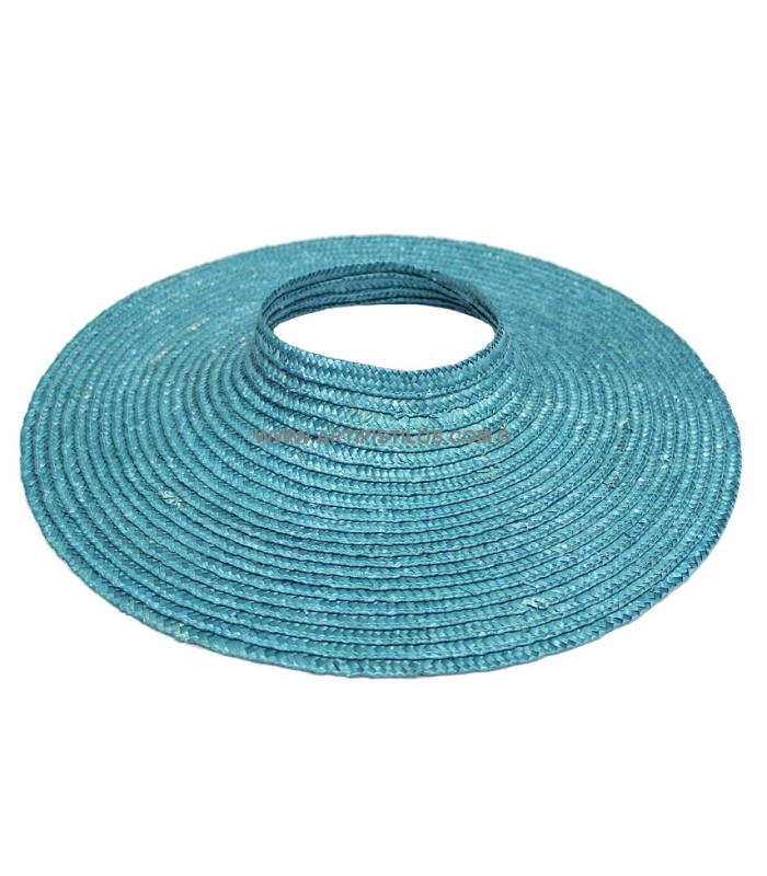 BORD DE CAPELINE EN PAILLE  Ø45 cms.
