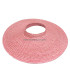 BORD DE CAPELINE EN PAILLE  Ø45 cms.