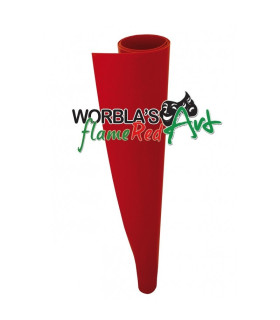 Worbla’s® flameRed Art / 100 X 150 CMS.