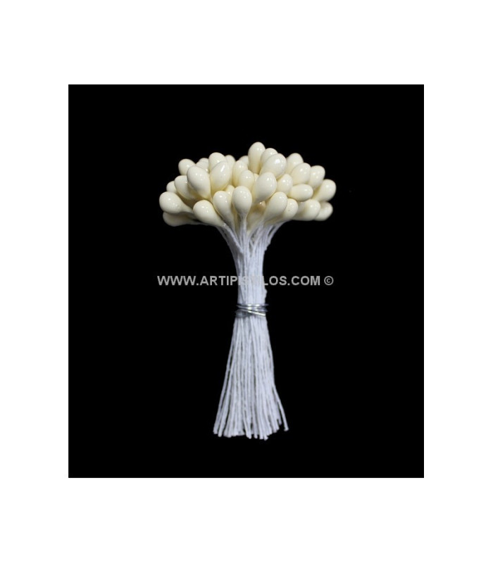 Bouquet de 80 pistils brillants 3,3 MM.