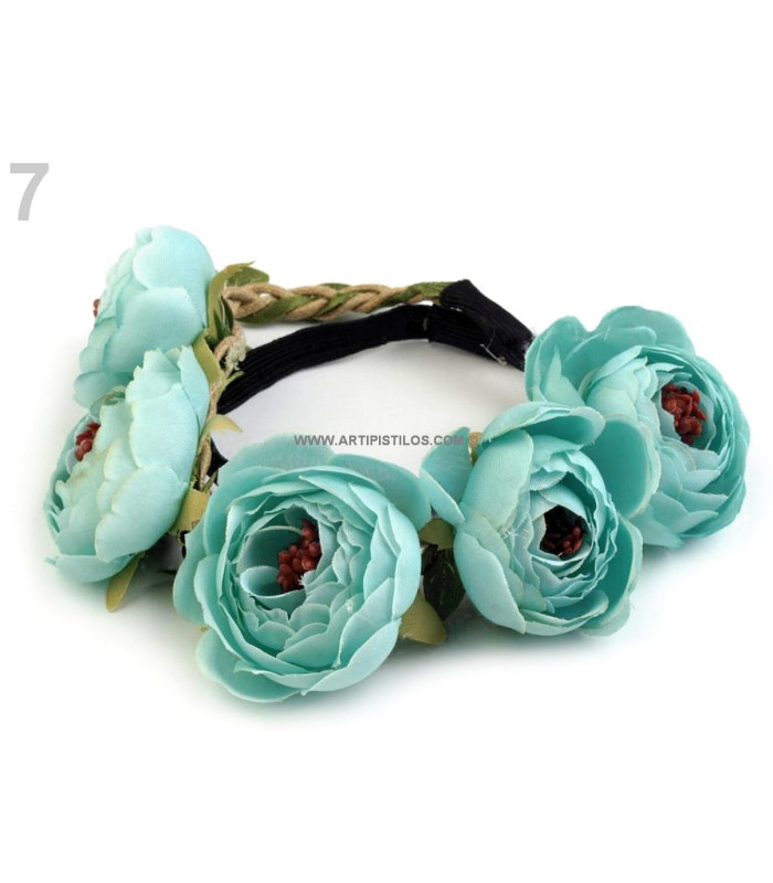 BANDEAU FLORAL ELASTIQUÉº