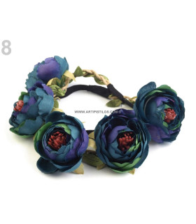 BANDEAU FLORAL ELASTIQUÉº