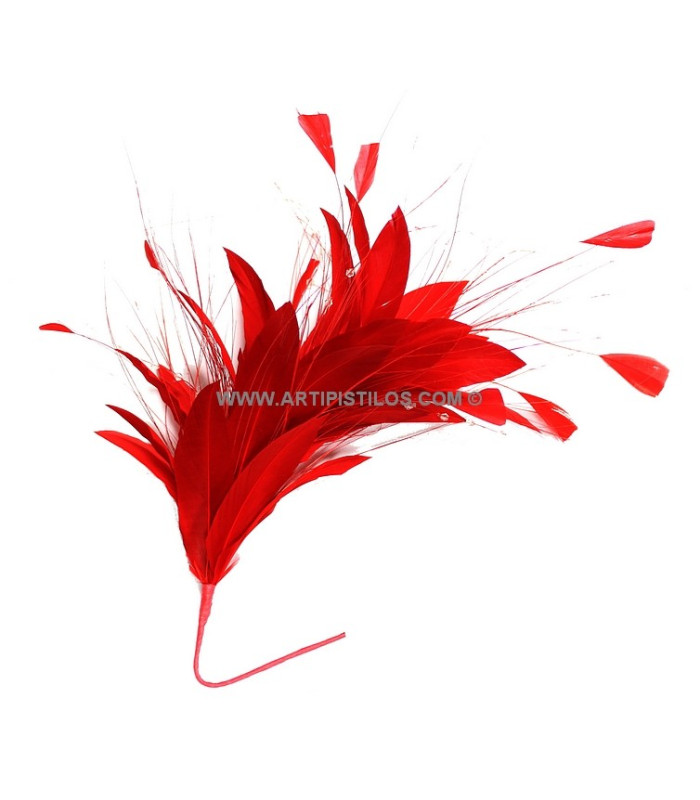 MONTAGE DE PLUMES COQ/AUTRUCHE/OIE