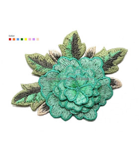 APLICACIÓN TEXTIL  BORDADA