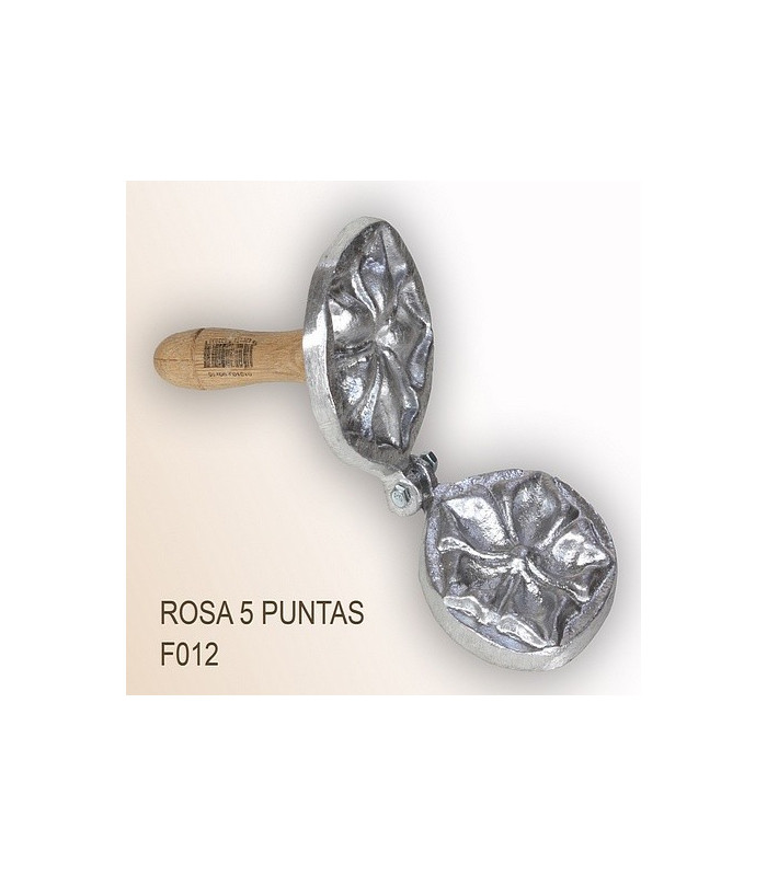 ÉTAMPE ROSE 5 PÉTALES