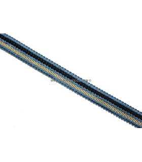 GALON RAYONNE RAYURES 2,2 CM