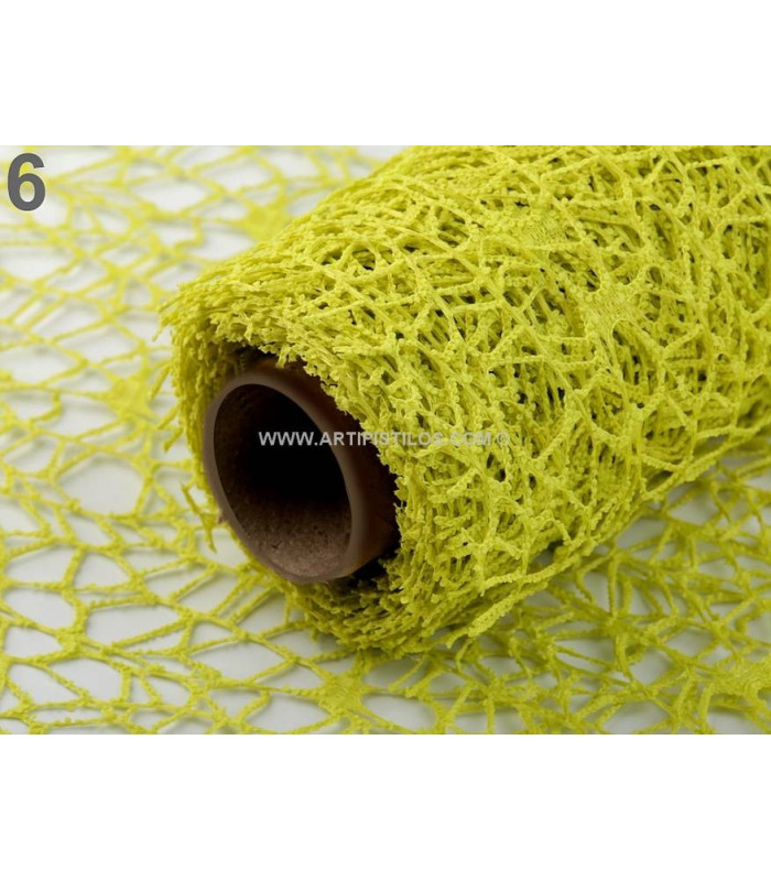 TISSU DÉCORATIF EN RÉSEAU