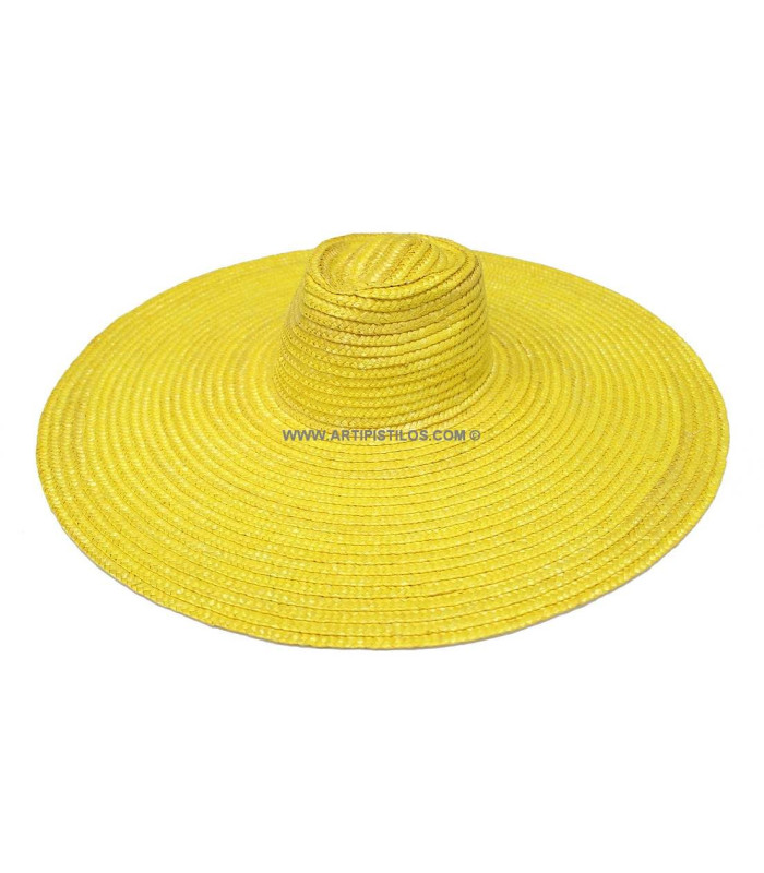 CHAPEAU DE PAILLE NATUREL "VANDELLAS"