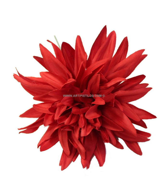 DAHLIA EN TISSU 18 cm
