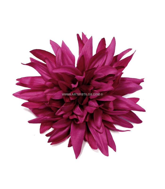 DAHLIA EN TISSU 18 cm