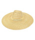 CHAPEAU DE PAILLE NATUREL "VANDELLAS"