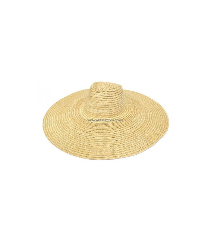 CHAPEAU DE PAILLE NATUREL "VANDELLAS"