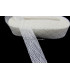 CRIN ROMBO CON RAFIA 7 cm