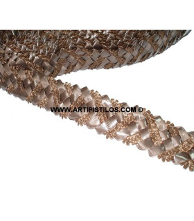 TRESSE RACELLO FRISÉ 34 MM