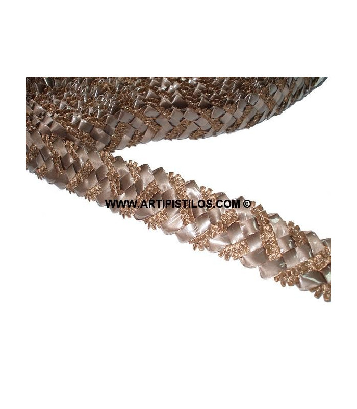 TRESSE RACELLO FRISÉ 34 MM