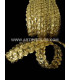 HORSEHAIR - METALLIC BRAID 27 MM