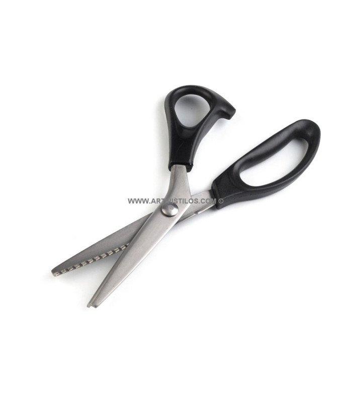 TIJERAS CORTE ZIG-ZAG
