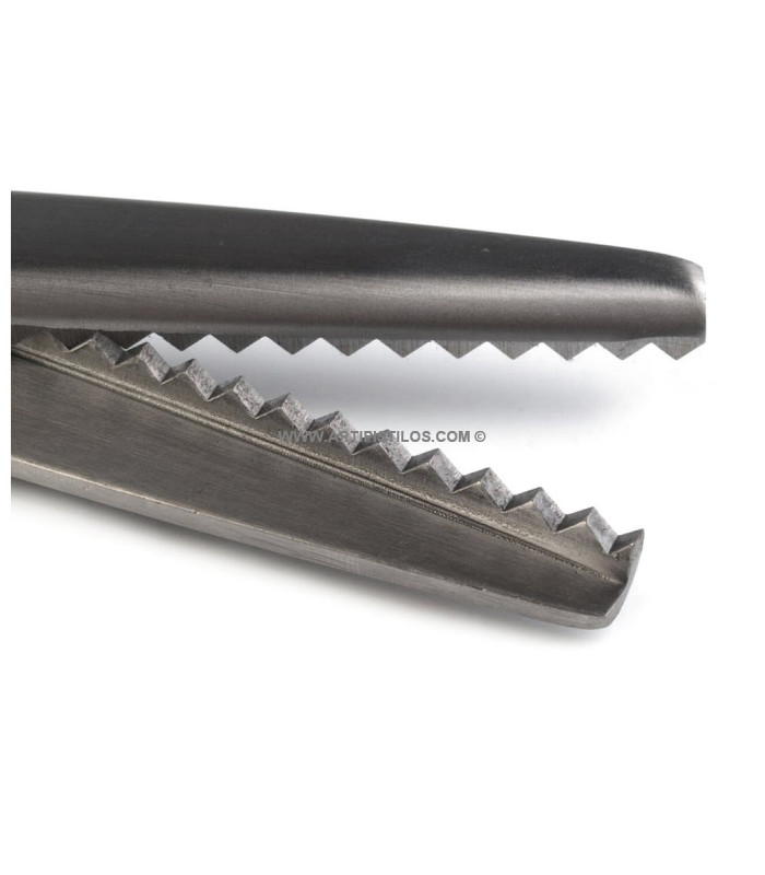 TIJERAS CORTE ZIG-ZAG