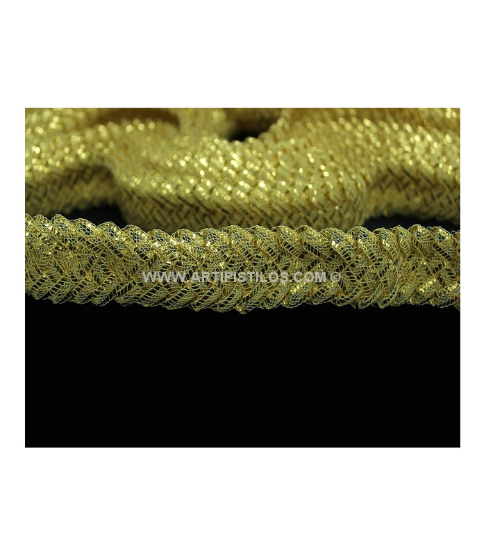 TRESSE RACELLO METALLIC 34 MM.