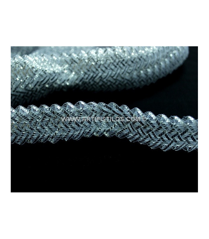 TRESSE RACELLO METALLIC 34 MM.