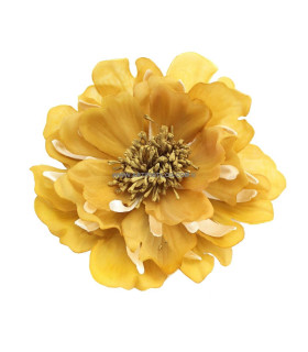 FLOR DE TELA "RUNA" 14 cm