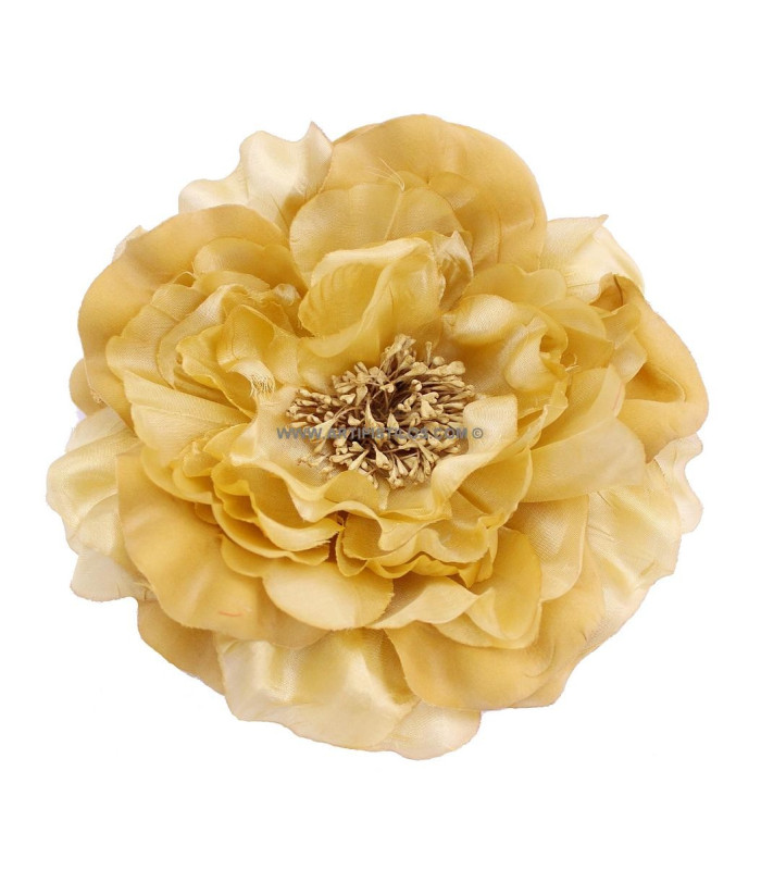 FLOR DE TELA "ODELE"  20 CM
