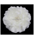 FLOR DE TELA "ODELE"  20 CM