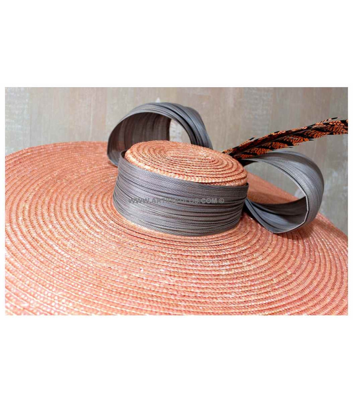 CHAPEAU PAILLE NATURELLE "CANDILEJAS"