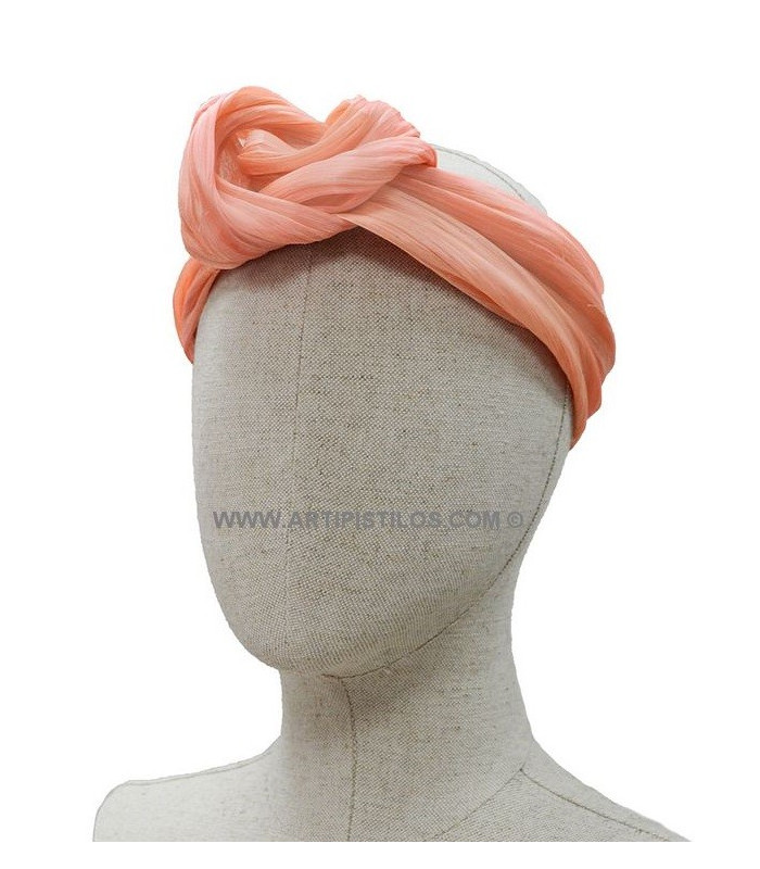 TURBAN ABACA SOIE
