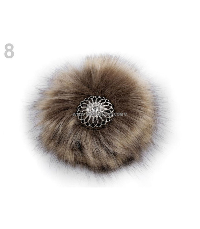 BROCHE DÉCORATIVE 7 - 10 CM
