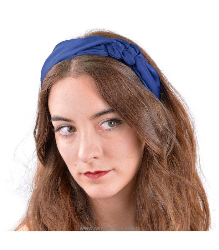 Bandeau avec noeud tressé