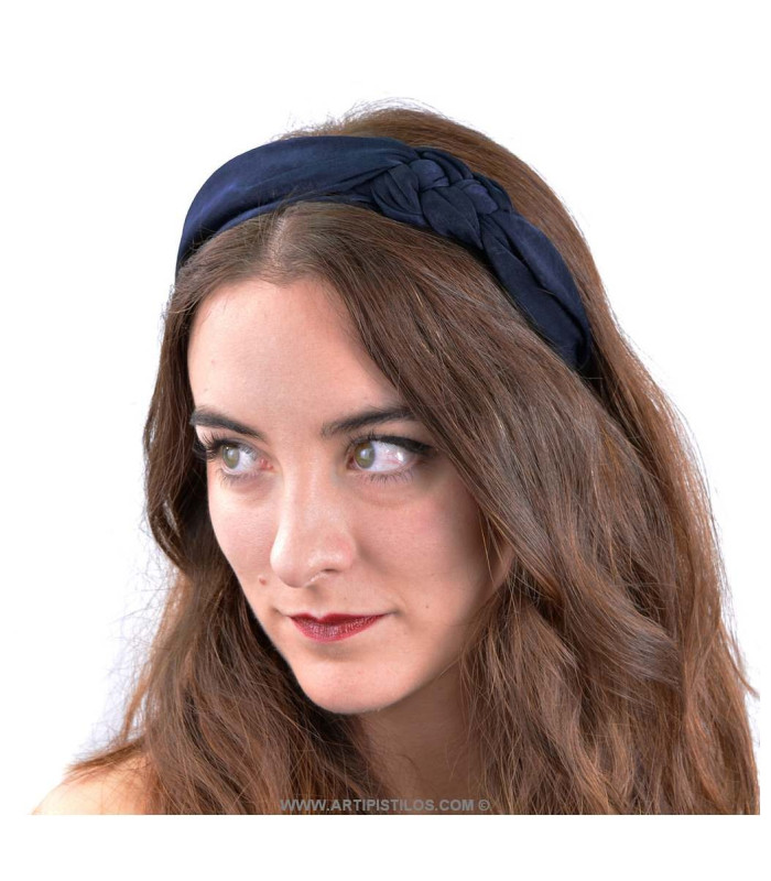 Bandeau avec noeud tressé