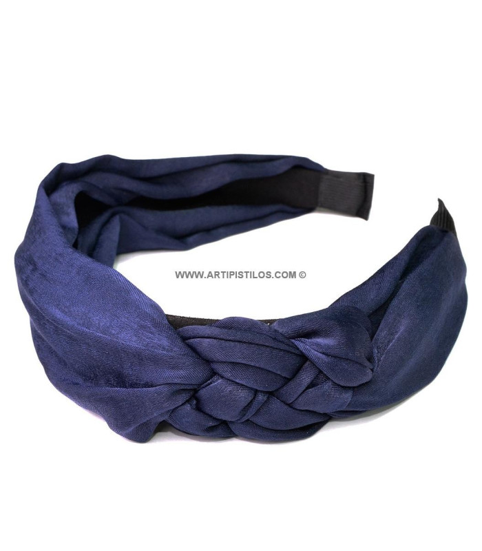 Bandeau avec noeud tressé