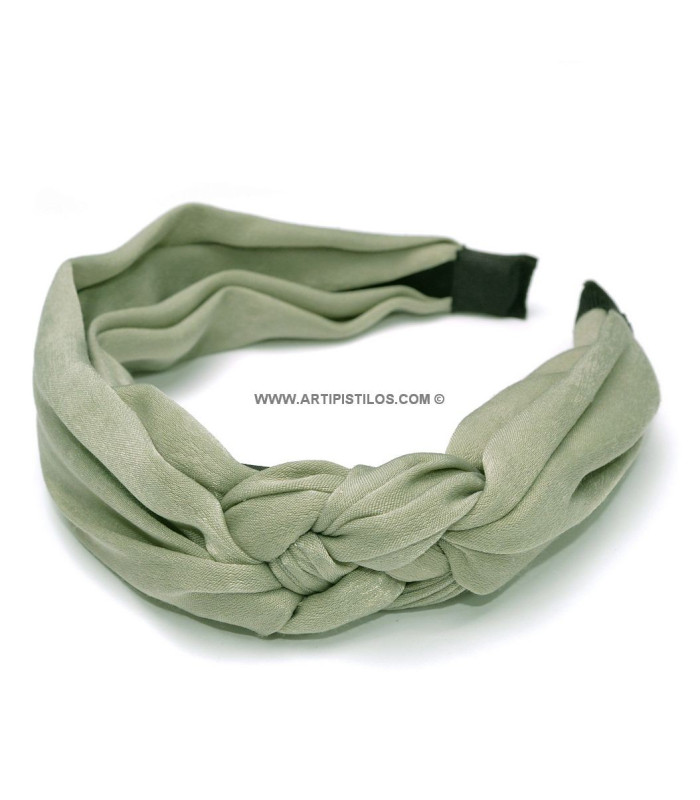 Bandeau avec noeud tressé