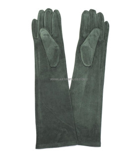 Gants en suédine