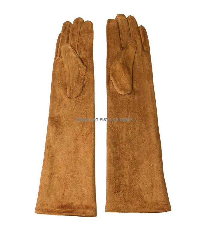 Gants en suède