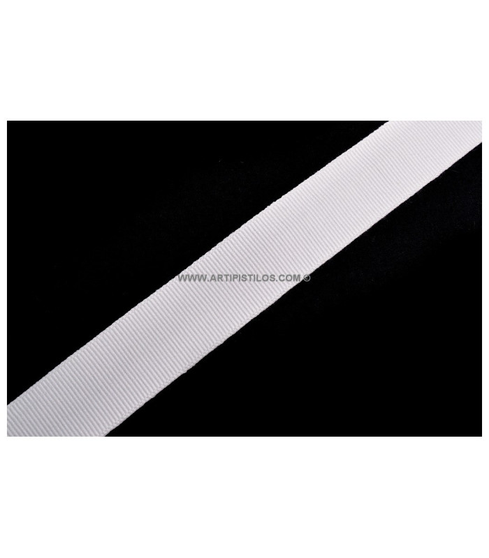 Ruban gros grain 100% coton 25 mm