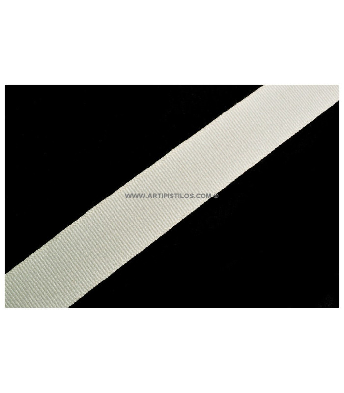 Ruban gros grain 100% coton 25 mm