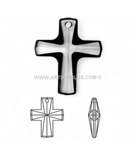 CROIX DE CRISTAL DE SWAROVSKI 20 X 16 MM.