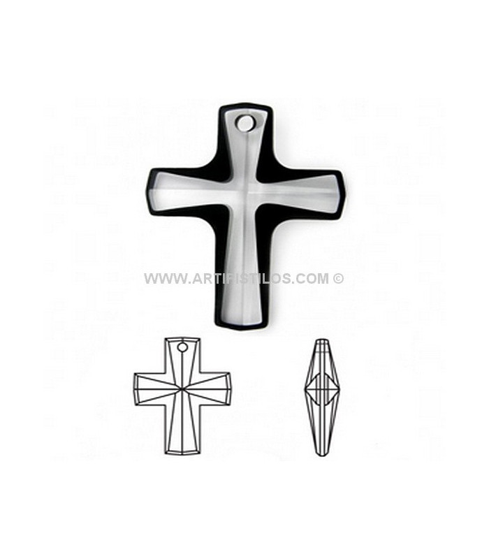 CROIX DE CRISTAL DE SWAROVSKI 20 X 16 MM.